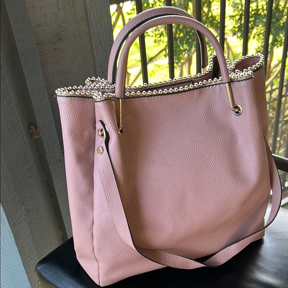 ALEXIS BENDEL Pink Tote Bag with Structured Silhouette - Picture 3 of 5